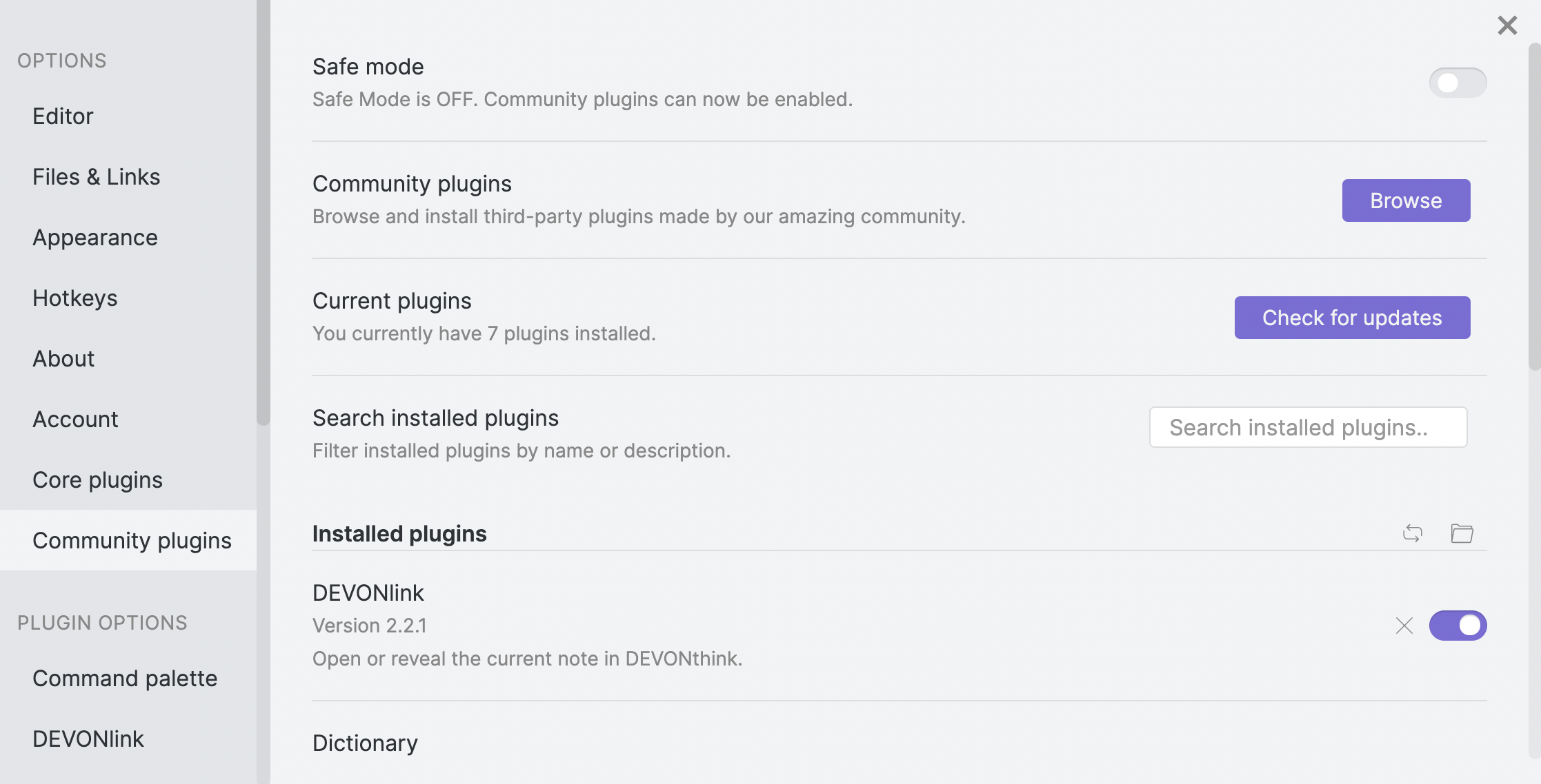 Third Party Plugins