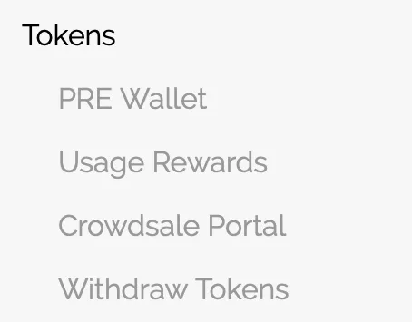 tokens