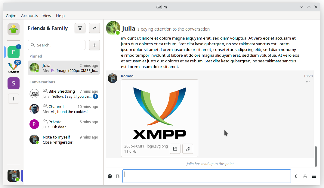 XMPP Newsletter agosto